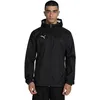 Image de PUMA Teamfinal Allweather JKT Veste à Capuche, Noir Argent, L Mixte