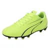 Image de Puma Men Vitoria Fg/Ag Soccer Shoes, Electric Lime-Puma Black, 41 EU