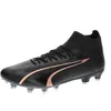 Image de Puma Men Ultra Pro Fg/Ag Soccer Shoes, Puma Black-Copper Rose, 41 EU