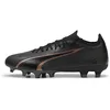 Image de PUMA Unisex Ultra Match Fg/Ag Chaussures de football, Puma Black Copper Rose, 45 EU