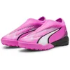 Image de Puma Unisex Youth Ultra Match Ll Tt + Mid Jr Soccer Shoes, Poison Pink-Puma White-Puma Black, 38.5 EU