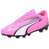 Image de PUMA Unisex Kids Ultra Play Fg/Ag Jr Chaussures de football, Poison Pink Puma White Puma Black, 29 EU