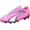 Image de PUMA Unisex Kids Ultra Play Fg/Ag Jr Chaussures de football, Poison Pink Puma White Puma Black, 35 EU
