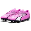 Image de Puma Unisex Youth Ultra Play Mg Jr Soccer Shoes, Poison Pink-Puma White-Puma Black, 34 EU