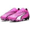 Image de Puma Women Ultra Match Fg/Ag Wn'S Soccer Shoes, Poison Pink-Puma White-Puma Black, 38 EU