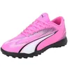 Image de Puma Unisex Youth Ultra Play Tt Jr Soccer Shoes, Poison Pink-Puma White-Puma Black, 32 EU
