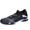 Image de Puma Men Future 7 Match TT Soccer Shoe, Puma Black-Puma White, 40.5 EU