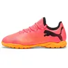 Image de Puma Unisex Youth Future 7 Play Tt Jr Soccer Shoes, Sunset Glow-Puma Black-Sun Stream, 37.5 EU