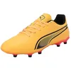 Image de PUMA Unisex King Match Fg/Ag Chaussures de football, Sun Stream Puma Black Sunset Glow, 42 EU