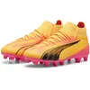 Image de Puma Unisex Youth Ultra Pro Fg/Ag Jr Soccer Shoes, Sun Stream-Puma Black-Sunset Glow, 38.5 EU