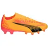 Image de PUMA Unisex Ultra Match Fg/Ag Chaussures de football, Sun Stream Puma Black Sunset Glow, 44 EU