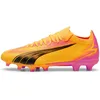 Image de PUMA Unisex Ultra Match Fg/Ag Chaussures de football, Sun Stream Puma Black Sunset Glow, 46 EU