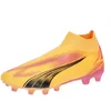 Image de Puma Men Ultra Match+ Ll Fg/Ag Soccer Shoes, Sun Stream-Puma Black-Sunset Glow, 44 EU