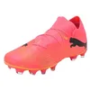 Image de Puma Women Future 7 Match Fg/Ag Wn'S Soccer Shoes, Sunset Glow-Puma Black-Sun Stream, 41 EU