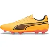 Image de PUMA Chaussures de Football King Pro FG/AG 44 Sun Stream Black Sunset Glow Orange Pink