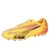 Image de Puma Men Ultra Play Mg Soccer Shoes, Sun Stream-Puma Black-Sunset Glow, 42.5 EU