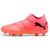 Image de Puma Unisex Youth Future 7 Match Fg/Ag Jr Soccer Shoes, Sunset Glow-Puma Black-Sun Stream, 31 EU