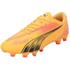 Image de Puma Men Ultra Play Fg/Ag Soccer Shoes, Sun Stream-Puma Black-Sunset Glow, 43 EU