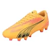 Image de Puma Men Ultra Play Fg/Ag Soccer Shoes, Sun Stream-Puma Black-Sunset Glow, 45 EU