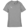 Image de PUMA Teamfinal Casuals Tee WMN Mixte, Gris Moyen chiné/Argent