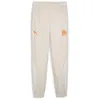 Image de PUMA Om Pantalon d'entraînement Beige Homme Prematch Woven Beige XS
