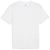 Image de PUMA Maillot d'entraînement Teamfinal T-Shirt Performance, Blanc Argent, M Mixte