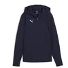 Image de PUMA Teamfinal Casuals Veste à Capuche pour Femme Bleu Marine argenté, S Mixte