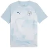 Image de PUMA Maillot d'avant-Match 23/24 Manchester City XL Silver Sky Lake Blue