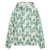 Image de PUMA Coupe-vent Blanc/Vert Femme Blossom Aop Vert M