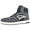 Image de KangaROOS Mixte K-Slam Point Mid Basket, Steel Grey Jet Black, 44 EU