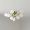 Image de Maytoni plafonnier Dallas, à 12 lampes, doré/blanc