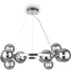 Image de MAYTONI DECORATIVE LIGHTING Lampe Lustre plafonnier Dallas Noir G9 28W Pour Salon, Cuisine, Chambre suspendue, Salle à manger, Office