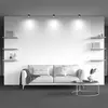 Image de Maytoni Downlight Hoop, noir, hauteur 5 cm Ø 8,5 cm Alu GX53