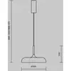 Image de Maytoni Suspension LED Gerhard, gris, Ø 30 cm, métal