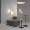 Image de Maytoni applique murale Miracle, à 2 lampes, couleur laiton, verre
