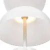 Image de Maytoni Lampe de table LED Kyoto, blanc, hauteur 46 cm, marbre
