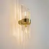 Image de Maytoni, applique murale Frame, à 2 lampes, hauteur 46 cm, doré/clair
