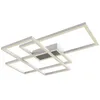 Image de MAYTONI DECORATIVE LIGHTING Plafonnier LED Rida Blanc Métal 4300 LM K Pour Salon, Cuisine, Chambre, Salle à manger, Bureau
