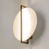 Image de Maytoni, applique murale LED Mira, noir/blanc, hauteur 30 cm, métal