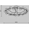 Image de Maytoni, plafonnier LED Tessara, Ø 80 cm, doré/blanc