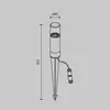 Image de Maytoni Lampe sur piquet GLIDE, graphite, hauteur 37 cm, IP54, G9