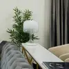 Image de Maytoni Lampe de table LED Spirito, blanc, verre, hauteur 42 cm