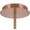 Image de Suspension Maytoni Erich, laiton rosé, verre/métal à 12 lampes