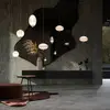 Image de Maytoni suspension en verre Bruma, chrome/blanc, hauteur 19,5 cm