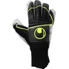 Image de uhlsport Supergrip+ Flex Frame Carbon Gants de Gardien de But de Football pour Hommes et garçons - stabilisation maximale des Doigts, Corps de Gant en néoprène et supergrip, 8