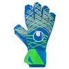 Image de uhlsport Aquasoft Football Gants de Gardien de But avec Mousse adhérente spéciale pour Temps Humide