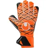 Image de uhlsport Soft Resist Plus - Gants de Gardien de But de Football pour Gazon synthétique et Terrain Dur, 7.5, Orange Fluo/Blanc/Noir
