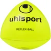 Image de uhlsport Football Ballon réflexe, Ballon d'entraînement spécial pour Gardiens de But et Joueurs de Football, Ballon d'exercice pour l'entraînement des réflexes et des réactions, Jaune/Noir