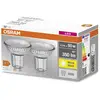 Image de OSRAM Réflecteur LED GU10 PAR16 4,3W 2.700K 36° set de 2 pièces
