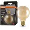 Image de Osram Vintage 1906® Classic Globe95 Fil LED lampe, E27, forme sphérique, or, 2,2W, 120lm, 2700k, lumière blanche chaude, consommation d'énergie très faible, longue durée de vie, filament magnétique